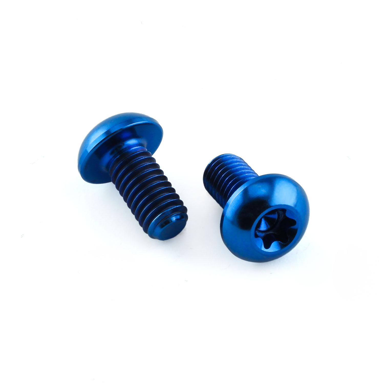 Titanium Water Bottle Cage Bolts M5x(0.80mm)x10mm Button Head Torx