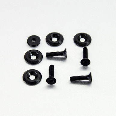 Rondella Svasata In Alluminio M6 Diametro 22 Mm Blu – Racebolt – Prodotto UK
