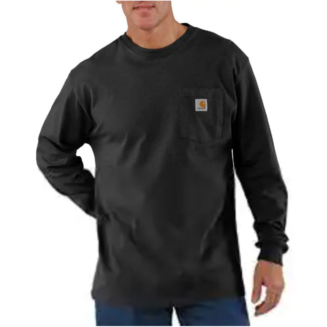 【Carhartt】Loose Fit Heavyweight Long Sleeve Pocket T-Shirt Carhartt | Loose Fit Heavyweight Long-Sleeve Pocket T-Shirt