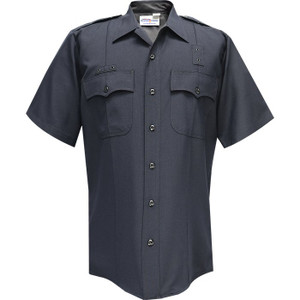 FECHHEIMER  Flying Cross Justice 75% Poly/25% Wool Men's Short Sleeve Shirt - Lapd Navy FECHHEIMER  Flying Cross Justice 75% Poly/25% Wool Men's Short Sleeve Shirt - Lapd Navy