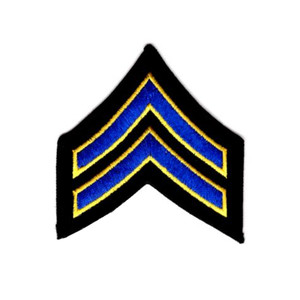 Premier Emblem Royal/Gold/Black Corporal Stripes Pd 3.5"Jkt Premier Emblem Royal/Gold/Black Corporal Stripes Pd 3.5"Jkt