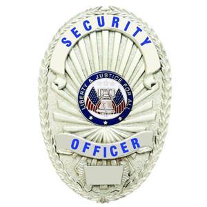 Premier Emblem Silver Shield Security Offcr Badge Premier Emblem Silver Shield Security Offcr Badge