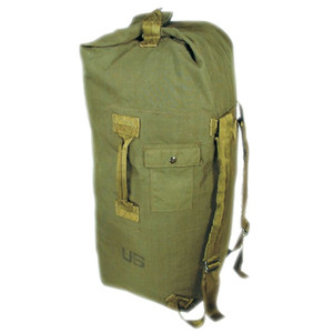 Ammo Cans Nylon Duffle 2 Strap Used - Olive Drab Ammo Cans Nylon Duffle 2 Strap Used - Olive Drab