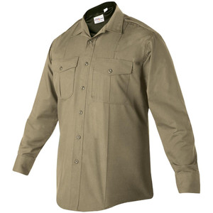 FECHHEIMER Flying Cross FX Women's Class B Style Long Sleeve Duty Shirts - Silver Tan FECHHEIMER Flying Cross FX Women's Class B Style Long Sleeve Duty Shirts - Silver Tan