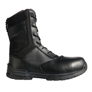 First Tactical Men's 8" Safety Toe Side Zip Duty Boot - Black (019) First Tactical Men's 8" Safety Toe Side Zip Duty Boot - Black (019)