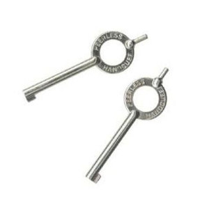 Peerless Nickel Plated Standard Single Handcuff Key