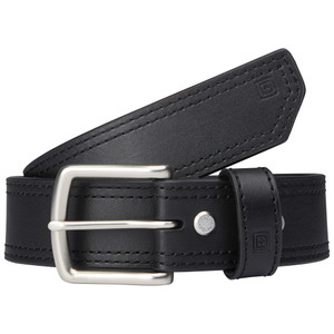 5.11 Tactical 1.5" Arc Leather Belt - Black (019) 5.11 Tactical 1.5" Arc Leather Belt - Black (019)
