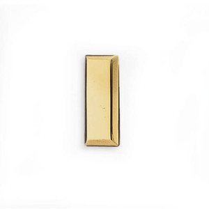 Blackinton Small Lieutenant Bars Smooth Gold Pair