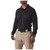 5.11 Tactical Performance Long Sleeve Polo - Black (019) 5.11 Tactical Performance Long Sleeve Polo - Black (019)