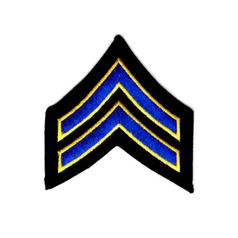 Premier Emblem Royal/Gold/Black Corporal Stripes Pd 3.5"Jkt