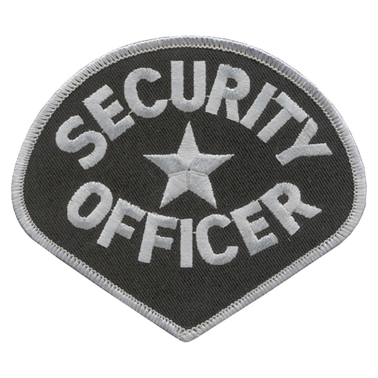 Premier Emblem Gray/Black Security Officer Patch