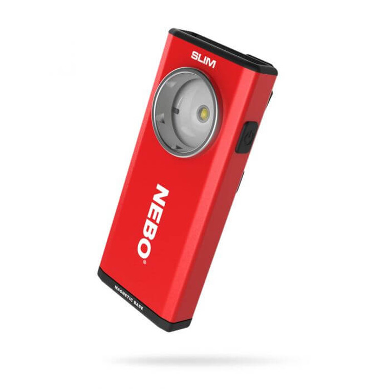 NEBO Slim Pocket Light Rechargeable - Red