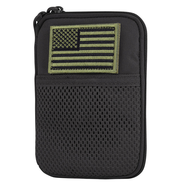 Condor Pocket Pouch With American Flag - Black (002)