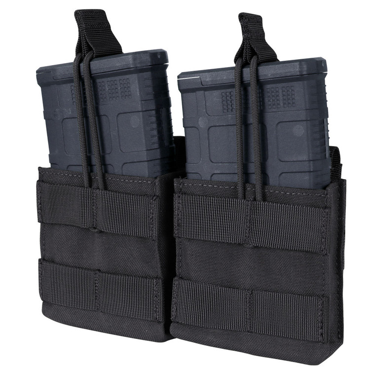 Condor Double M14 Open Top Mag Pouch - Black (002)