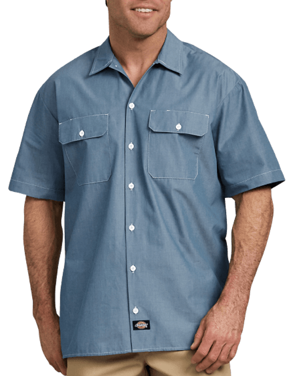 Dickies Relaxed Fit Chambray S/S Shirt