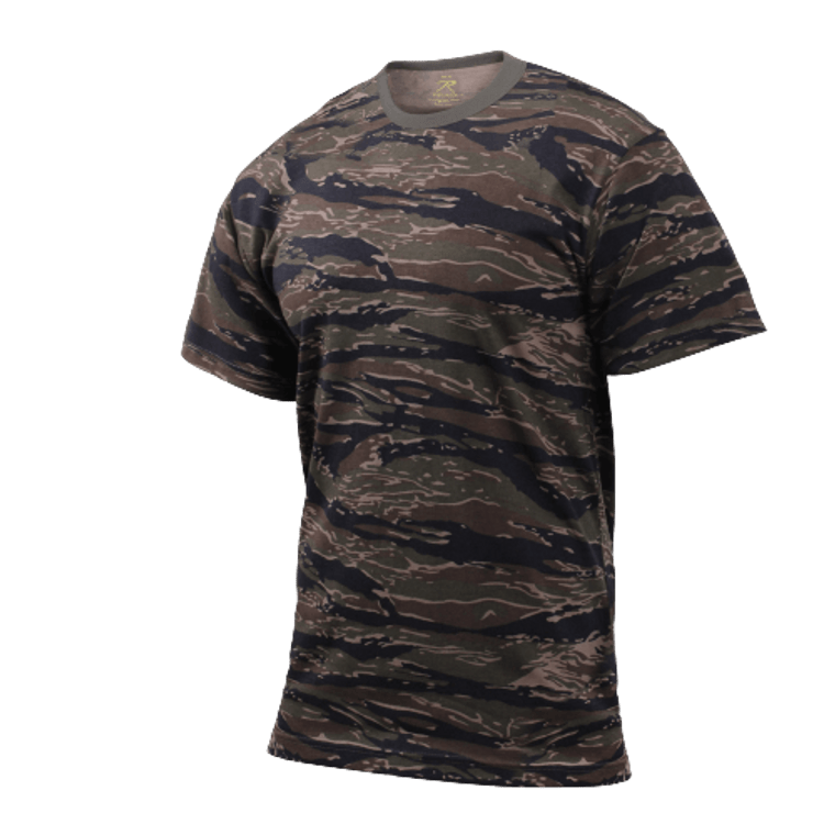 Rothco Men's Tiger Stripe Camo T-shirts