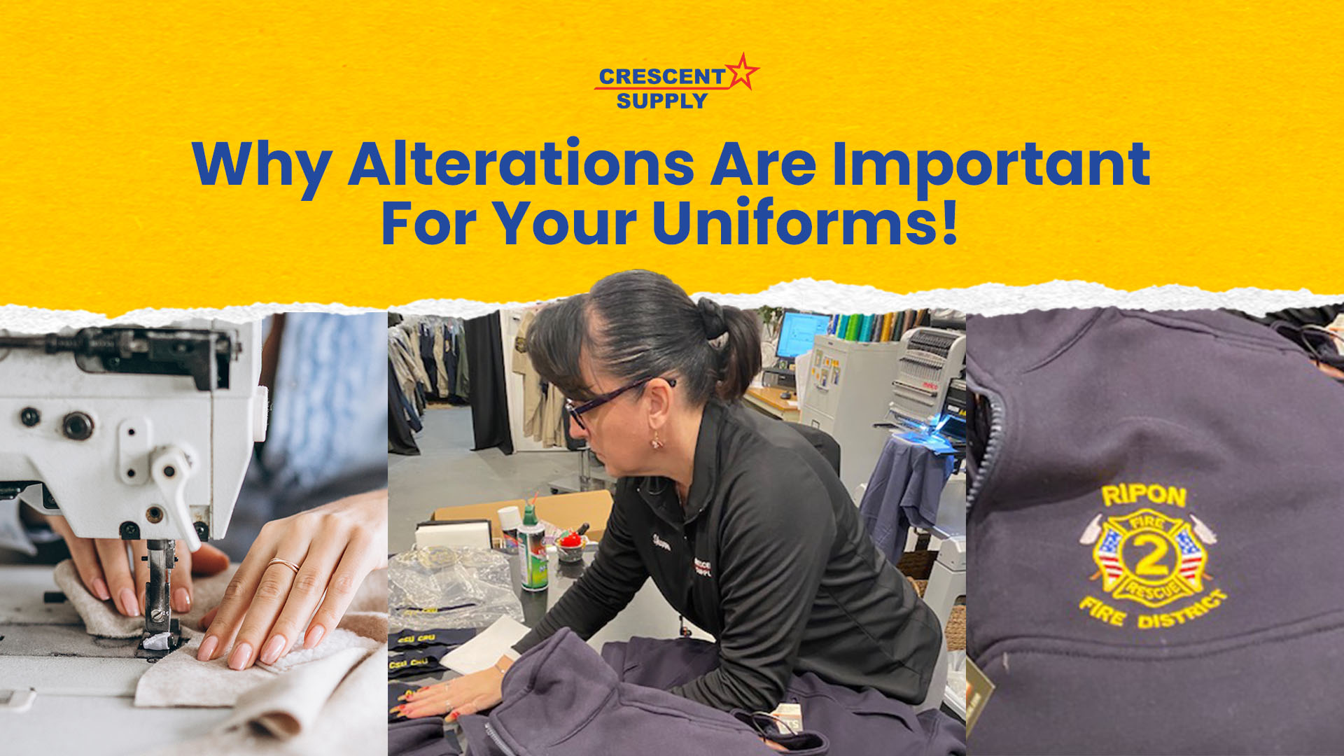 Why Alterations Are Important For Your Uniform Crescent Supply