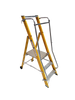 Lyte MagnaStep EN131 Professional Glassfibre Widestep Ladder