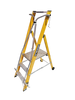 Lyte MagnaStep EN131 Professional Glassfibre Widestep Ladder