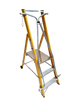 Lyte MagnaStep EN131 Professional Glassfibre Widestep Ladder