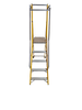 Lyte MagnaStep EN131 Professional Glassfibre Widestep Ladder