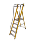 Lyte MagnaStep EN131 Professional Glassfibre Widestep Ladder