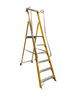 Lyte MagnaStep EN131 Professional Glassfibre Widestep Ladder