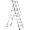 Zarges EN131 Mobile Master Step Ladder with Double Handrails