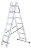 Drabest EN131 Non-Professional 3 Section Aluminium Combination Ladder
