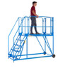 Climb-It® UK Standard Incline Work Platform - Blue