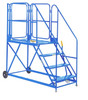 Climb-It® UK Standard Incline Work Platform - Blue