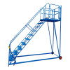 Climb-It® UK Standard Incline Work Platform - Blue