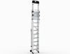 Climb-It® Large Platform Folding Steps with Safety Gates