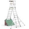 Climb-It® Folding Telescopic Large Platform Steps