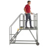 Climb-It® UK Standard Incline Work Platform - Grey