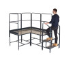 Climb-It® Three Platforms Corner Modular