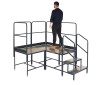 Climb-It® Three Platforms Corner Modular
