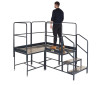 Climb-It® Three Platforms Corner Modular
