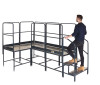 Climb-It® Four Platforms Corner Modular