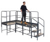 Climb-It® Four Platforms Corner Modular