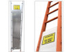 LFI Aluminium Ladder Guard with Padlock & Chain