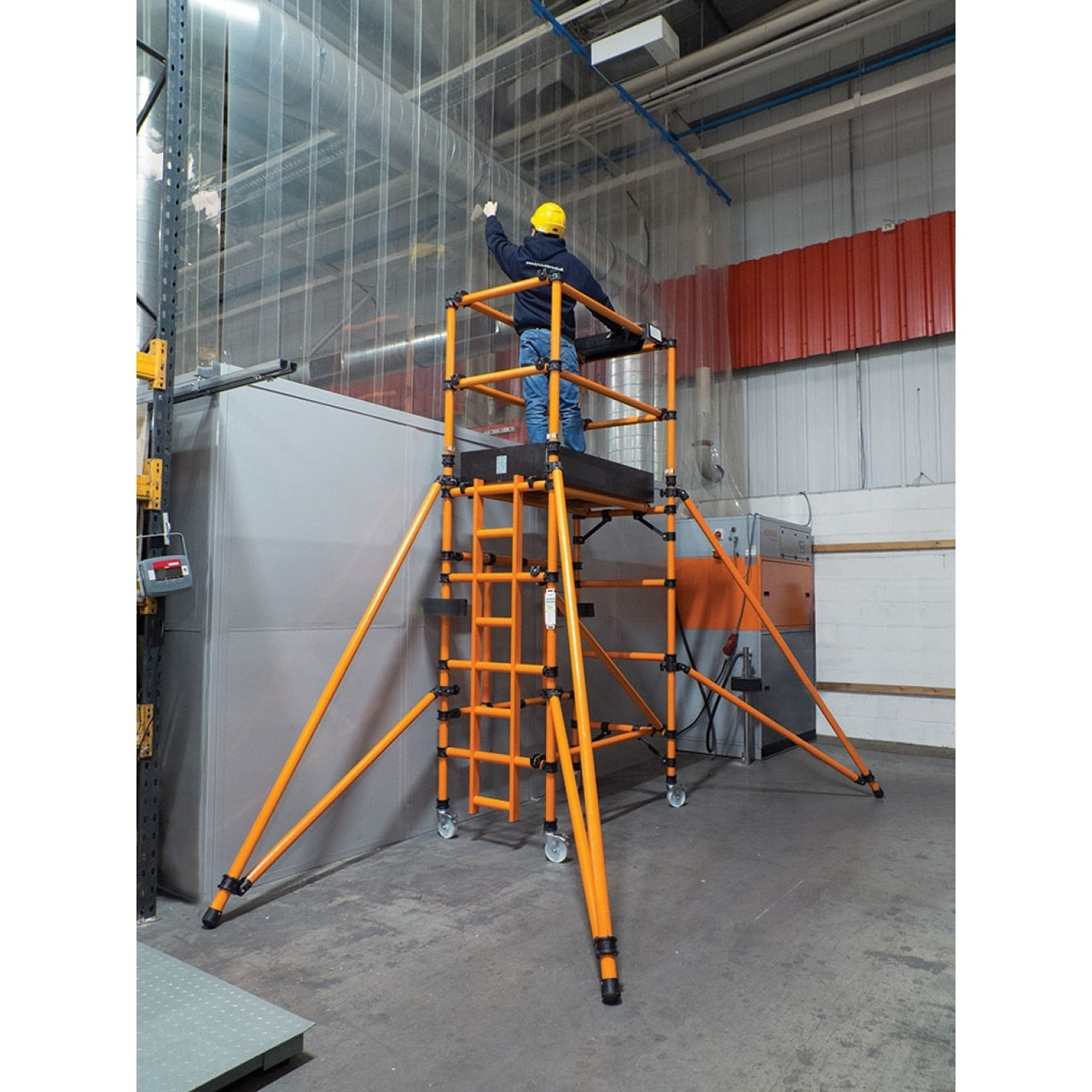 ラダービルディング （LADDER BUILDING) MSX (1983年) Lyte HiLyte GRP Lift Folding Tower - Ladders.co.uk
