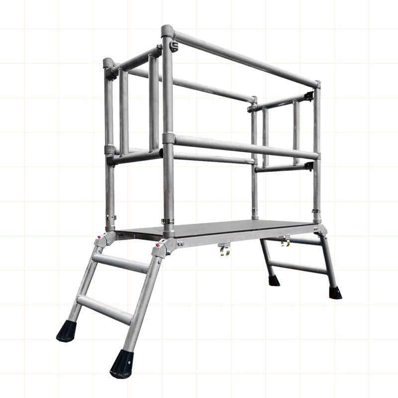LFI PRo Deck Aluminium Low Level Work Platform - Ladders.co.uk