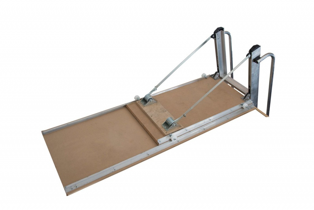 VCL Aluminium Sliding Vertical Carriage Loft Ladder Ladders.co.uk