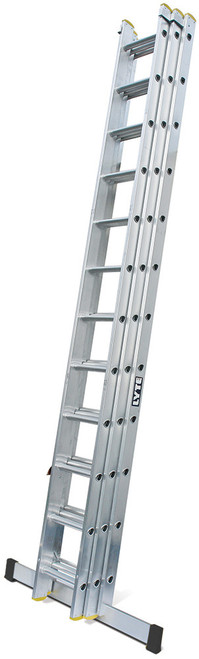 Lyte EN131-2 Professional 3 Section Extension Ladder