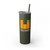 Lucian Industries Hot/Cold Skinny Tumbler with Straw, 20oz, 8 colors