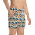 Ocean Blue Wave Pattern 2 Swim Trunks
