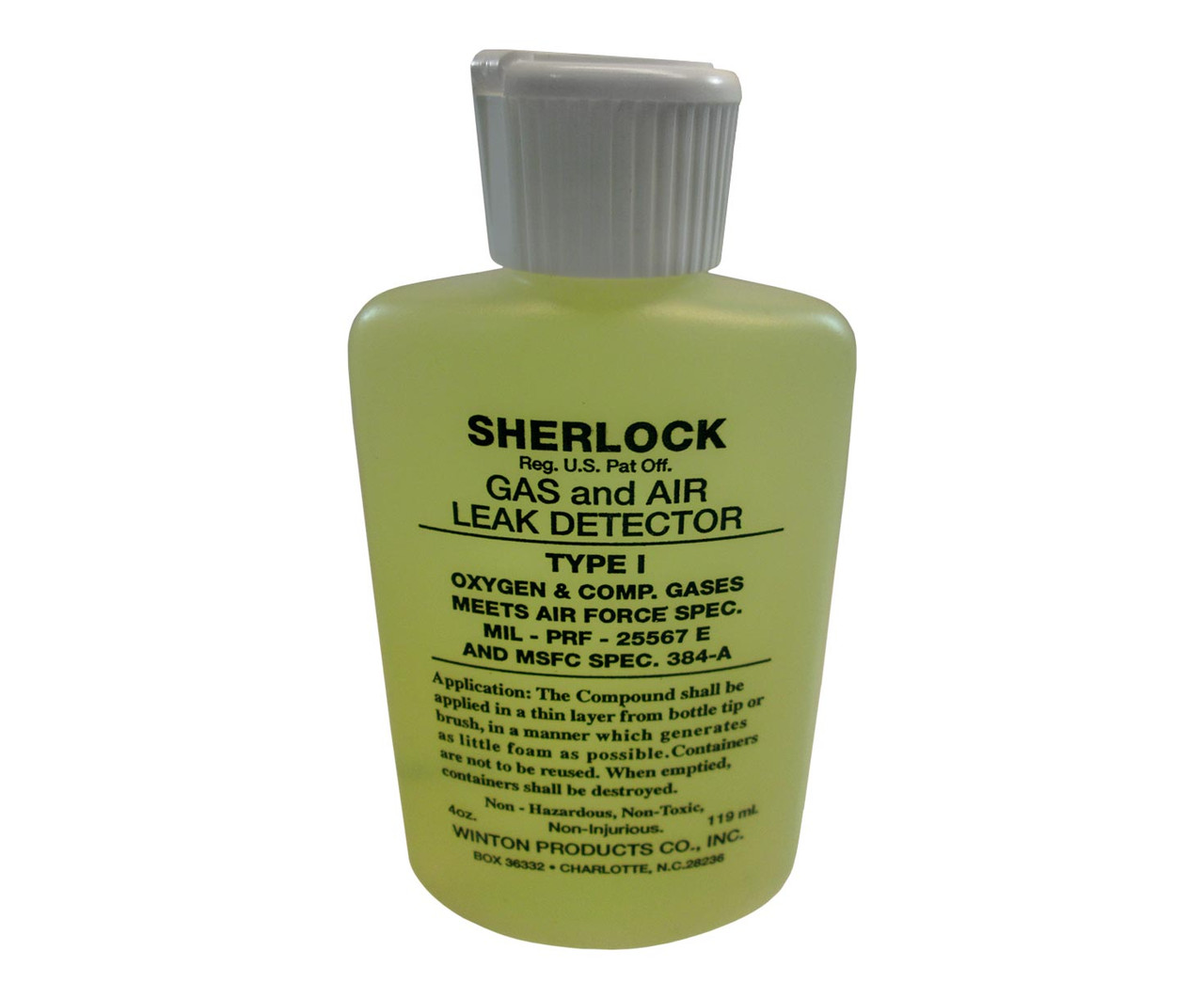 Sherlock T14S Type I Oxygen & Compressed Gas Leak Detector 4 oz