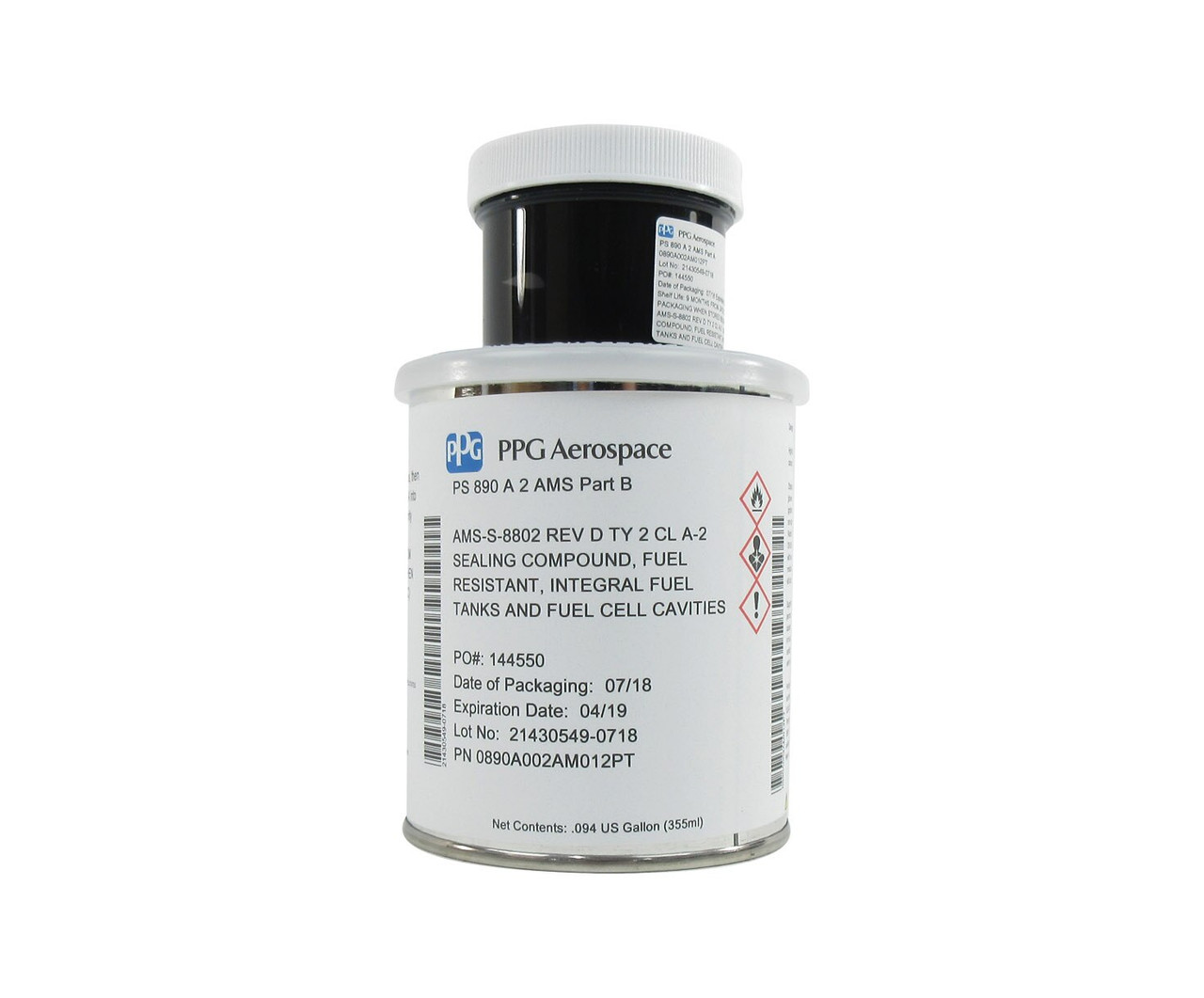 PPG Aerospace P/S 890 A-2 Fuel Tank Sealant – Pint Kit