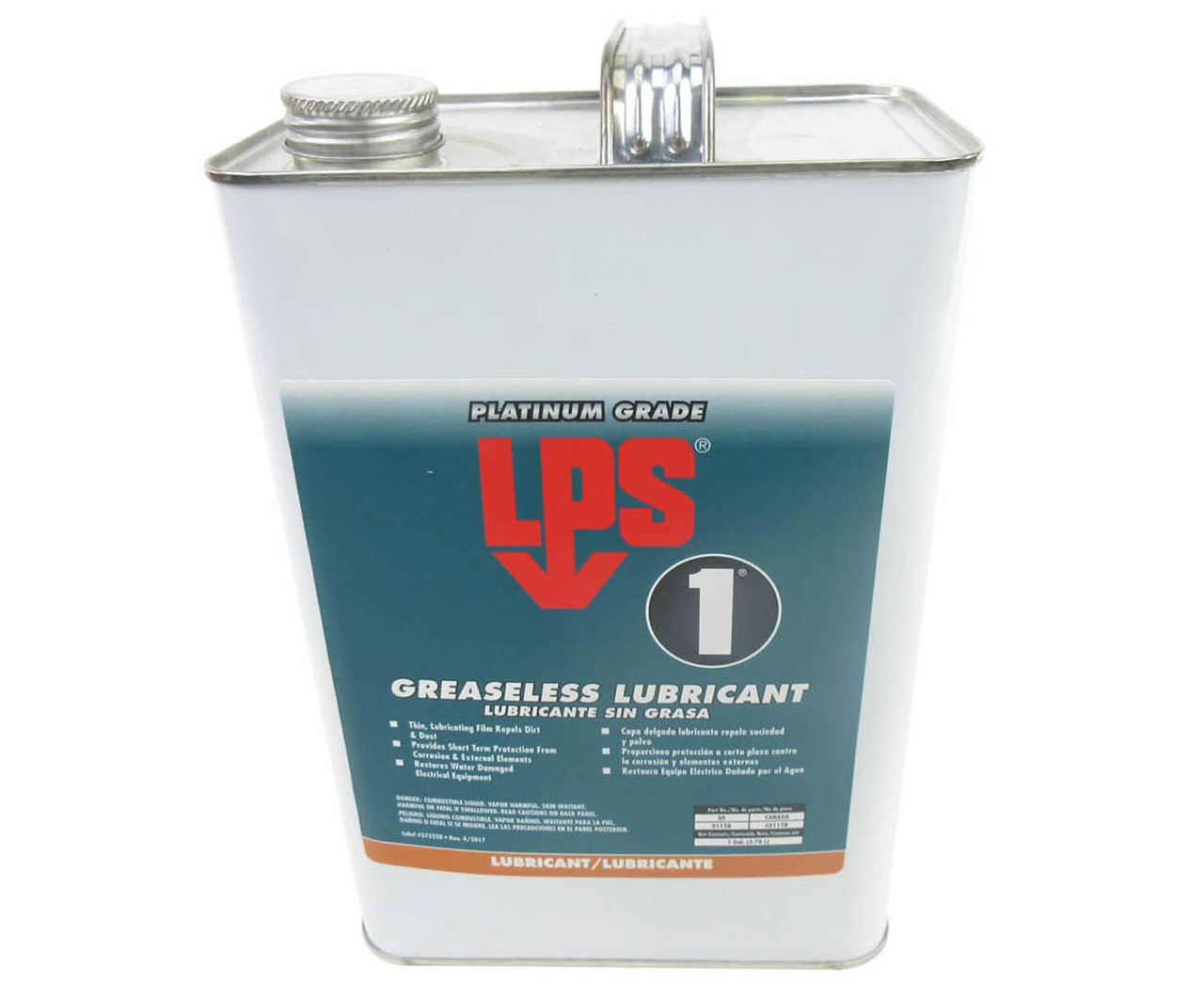 LPS 01128 LPS1 Amber Greaseless Lubricant Plastic Gallon